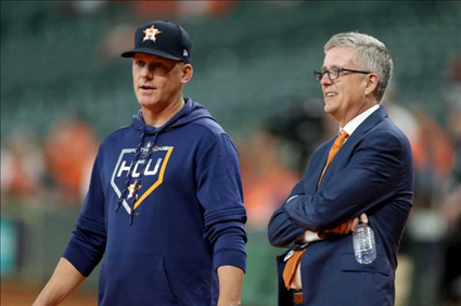 Update: Astros fire GM Jeff Luhnow, manager A.J. Hinch over sign-stealing scandal